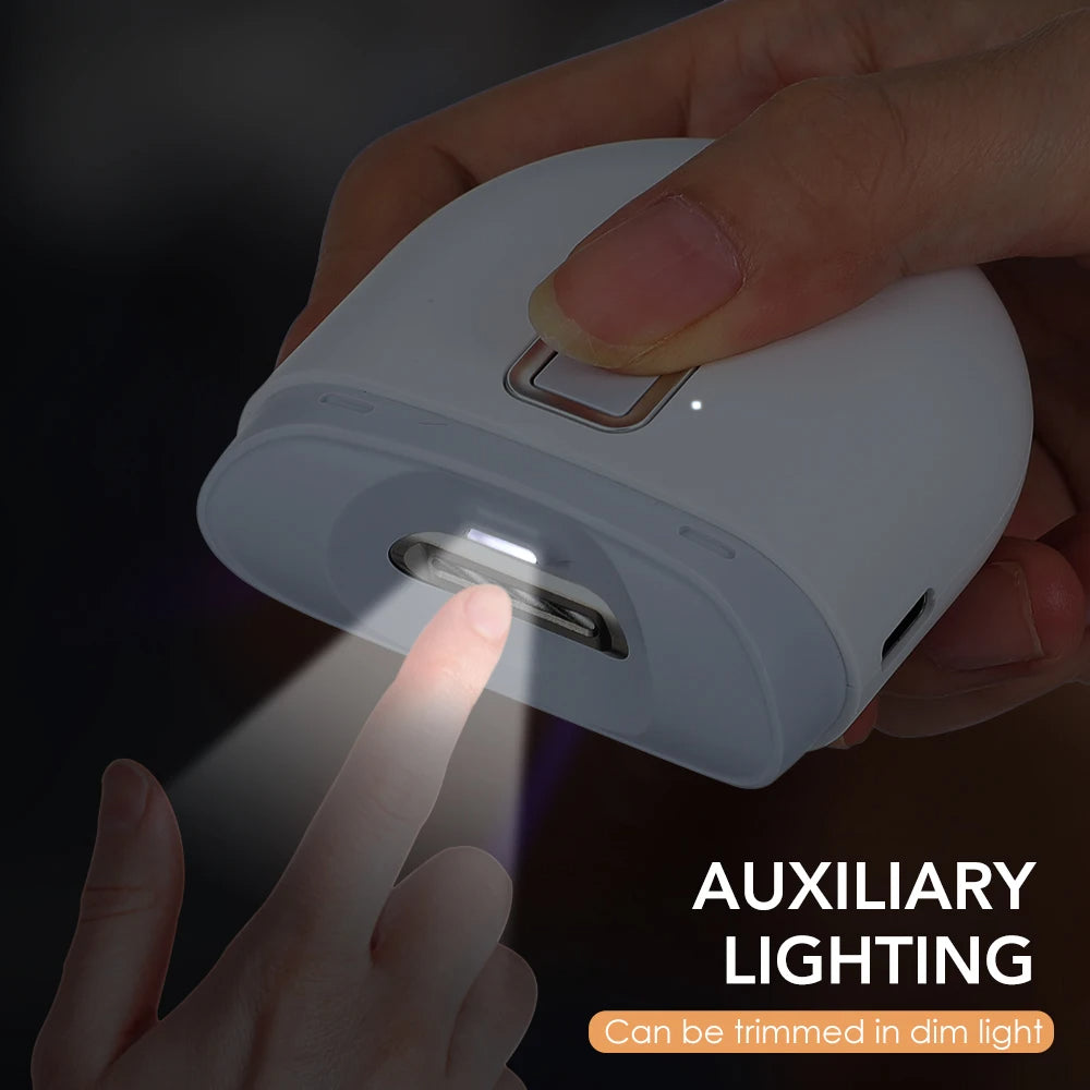 Electric Nail Clipper (w/ Light)